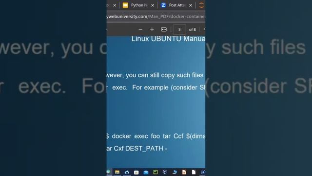 Learn from PDF on LINUX Commands, Docker, Curl, Wget, Python3, GCC, and much much more смотреть онлайн