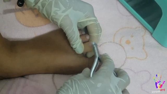 Педикюр в домашних условиях (Пальчики - часть 1) смотреть онлайн