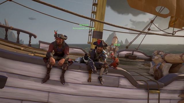 Пираты карибскова моря на краю света в Sea of Thieves смотреть онлайн