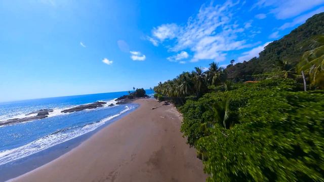 Forest Top to Ocean Rocks | Costa Rica | One Pack Cinematic FPV смотреть онлайн