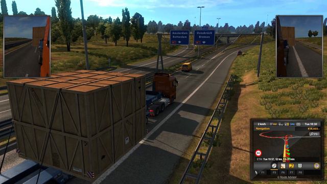 Euro Truck Simulator 2 | OVER SIZED LOAD | Heavy Transport |Game Play |DRIVING SKILLS смотреть онлайн