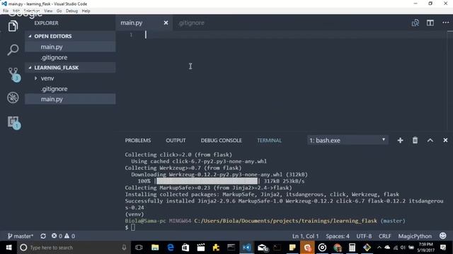 Getting started with web development in python смотреть онлайн