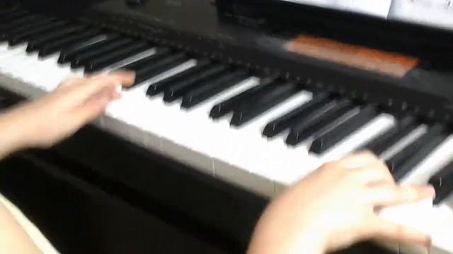 Игра на пианино ЭТЮД 4 смотреть онлайн