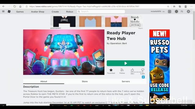 Roblox: Ready Player Two Hub- All 7 Portals Now Open! (last day) смотреть онлайн