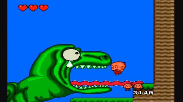 Let's Play Bonk's Adventure #1 - IT'S DRUNK BARNEY! смотреть онлайн