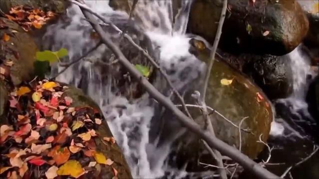 Relaxing Music with Nature Sounds Waterfall Ultra HD смотреть онлайн