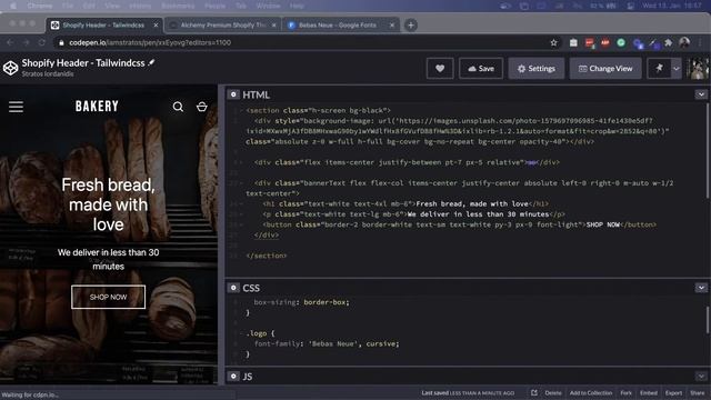 Build a Shopify Theme with TailwindCSS - Part 1 смотреть онлайн