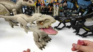 INDOMINUS REX VS INDORAPTOR  de Jurassic World