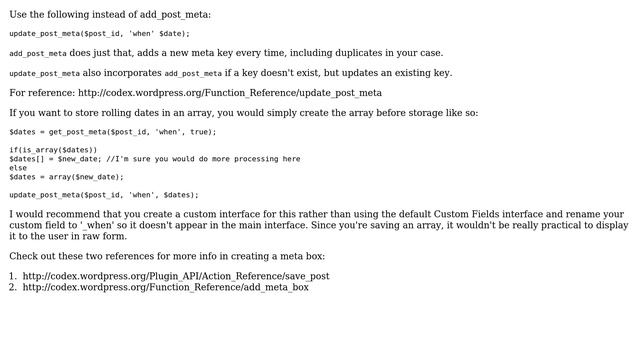 Wordpress: Adding new value to existing meta key (2 Solutions!!) смотреть онлайн