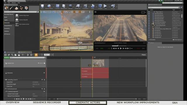 New Sequencer Features | Live Training | Unreal Engine смотреть онлайн