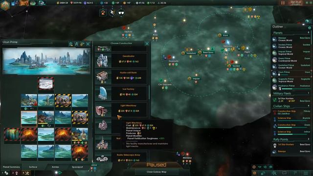 Stellaris: Ep. 02: Expansion of the Beldross sphere of influence into the wall of others смотреть онлайн