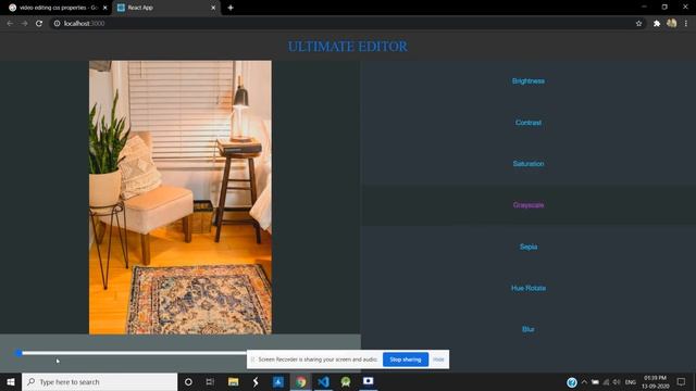 Image Editor | React | CSS смотреть онлайн