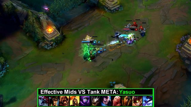 (S5) Effective Mid Laners VS The Tank META смотреть онлайн