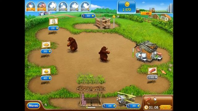 Веселая ферма 2 , 30 уровень (Тортная 5) смотреть онлайн
