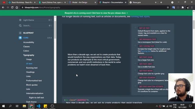 Estilização no React: #05 - Bibliotecas de componentes смотреть онлайн