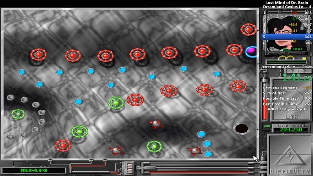 Lost Mind of Dr. Brain Speedrun - Dreamland Genius Level in 2:21 [Former World Record] смотреть онлайн