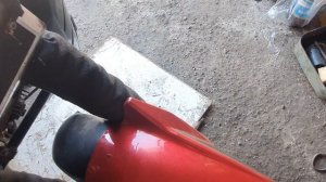 Альфа сломался сигнал не работает тахометр.Автосмазка цепи.Пыльники на вилку