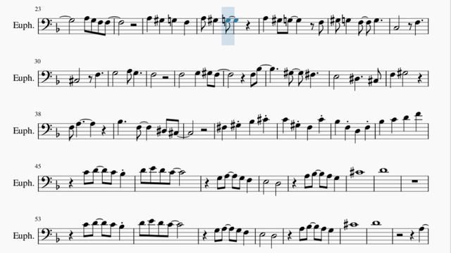 Euphonium Sheet Music: How to play Homage by Mild High Club смотреть онлайн