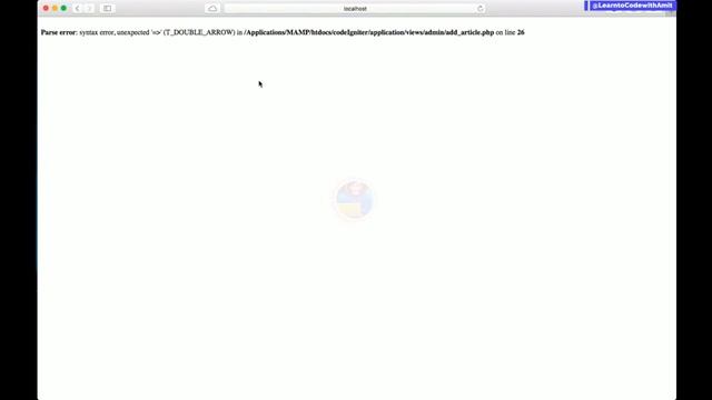 How to Add Articles in website using Codeigniter | part 36 смотреть онлайн