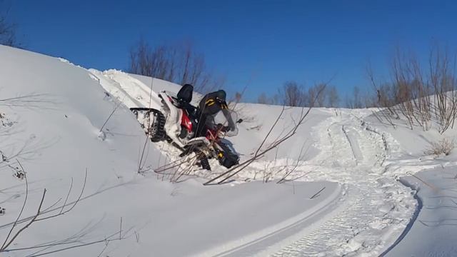 Quad on Polaris tracks system смотреть онлайн
