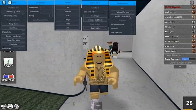 Roblox Murder Mystery 2 Script (pastebin) OP GUI (only for kewl people) смотреть онлайн