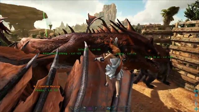 PVE. ARK: Survival Evolved. Scorched earth на кластере ARKania. День 5. смотреть онлайн