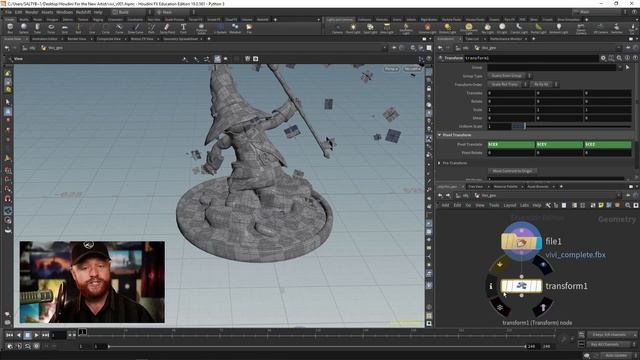 Houdini For The New Artist - Getting Started With Houdini - Part #1