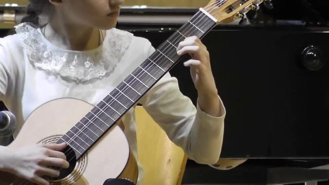 М. Каркасси Вариации. Исполняет Никонова Ульяна смотреть онлайн