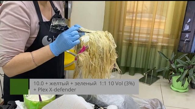 Тотальный блонд с темным корнем. Обесцвечивание коричнево - каштановых волос и желтой длины смотреть онлайн