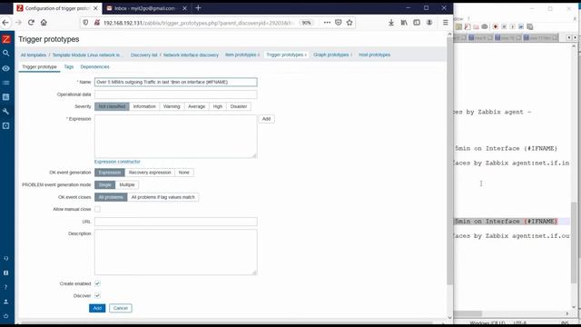 How to Set Alert on High Network Bandwidth Usage in Zabbix. смотреть онлайн