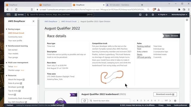 Continuous action space, reward func, and hyperparameters for top 15 finish in Deepracer! смотреть онлайн