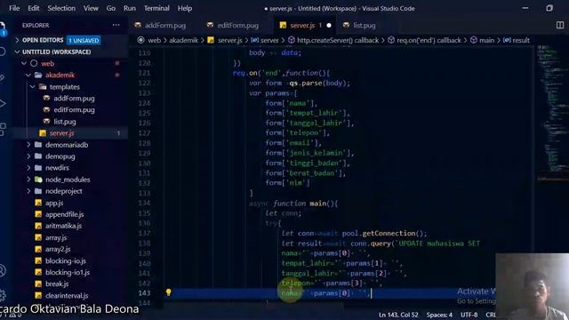CRUD Edit Data MariaDB смотреть онлайн