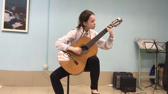 Уварова Алиса. А. Иванов-Крамской: вариации на тему русской народной песни «У ворот, ворот» смотреть онлайн