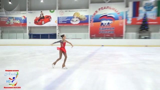 Арина Искиндирова (Оренбург) 2 СП ПП Мензелинск-20.01.19 смотреть онлайн
