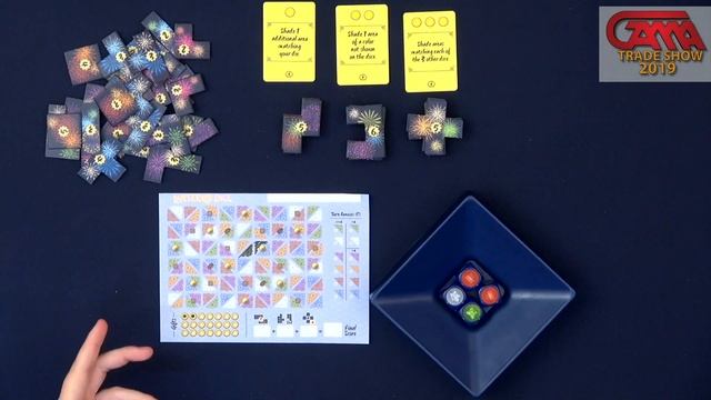 Lanterns Dice: Lights in the Sky — game overview at GAMA Trade Show 2019 смотреть онлайн