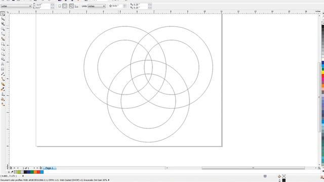 Coreldraw Tips: Gradient Abstract Logo AH Graphic смотреть онлайн