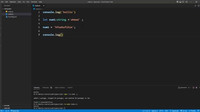 03-Type System In Typescript Variables-شرح بالعربي смотреть онлайн