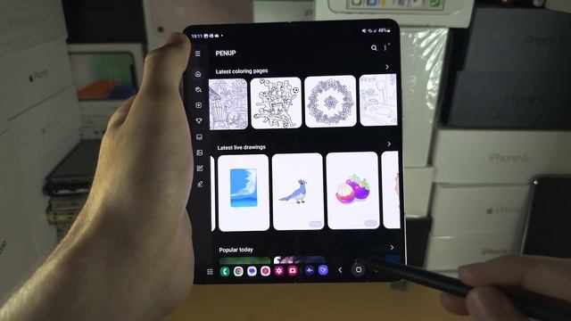How To Use S Pen on Samsung Galaxy Z Fold 5 [S Pen Fold Edition] смотреть онлайн