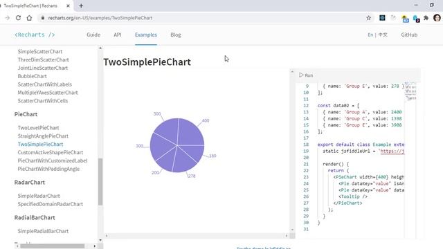 Create Charts in React смотреть онлайн