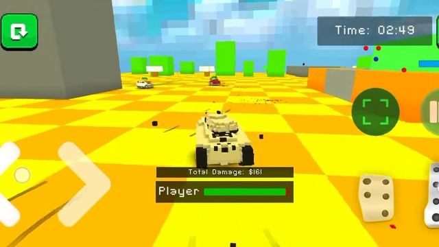обзор игры Blocky Demolition Derby смотреть онлайн