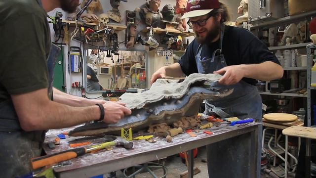 Making of puppet lizard for YUMMY 2019 Horror Movie смотреть онлайн