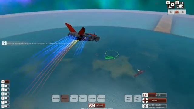 [ From the Depths ] flying undead?! ( melee test thrustercraft) смотреть онлайн