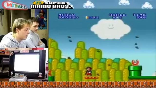 Стрим Super Mario Bros.2 (Lost Levels) Snes Прохождение смотреть онлайн