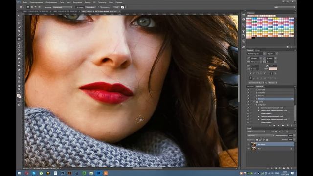 КАК Я ОБРАБАТЫВАЮ ФОТО | ОБРАБОТКА ПОРТРЕТА В ФОТОШОПЕ | РЕТУШЬ ФОТО | ДО ПОСЛЕ смотреть онлайн