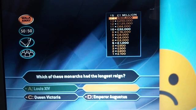 Who Wants To Be A Millionaire? 2nd Edition DVD Game - Losing £468,000 смотреть онлайн