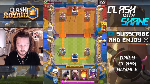 ARENA 7-8 GOLEM DECK!! F2P with No Legendary Cards! Get to Frozen Peak Arena 8 Clash Royale Strateg смотреть онлайн