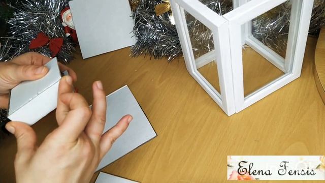 Новогодний фонарь/Dit/переделка ФиксПрайс/christmas decor смотреть онлайн