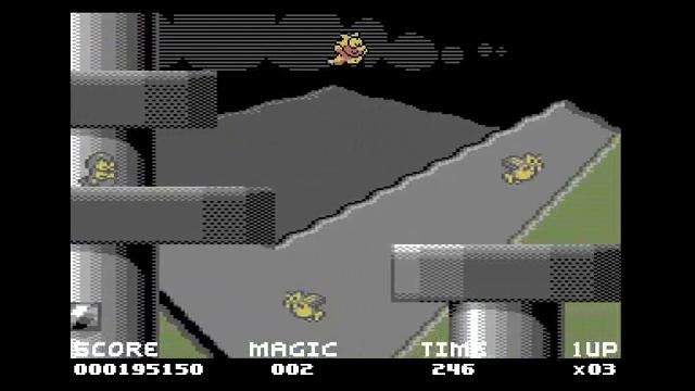 Mayhem in Monsterland - C64 - Pipeland Sad смотреть онлайн