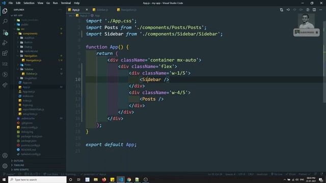 18. Use React Context API to pass Data through component tree without using Props Data - ReactJS смотреть онлайн