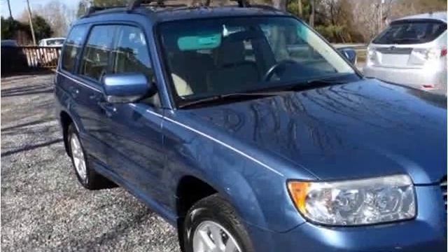 2007 Subaru Forester Used Cars Weaverville NC